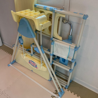 取引終了】子供用 折りたたみ アスレチック すべり台