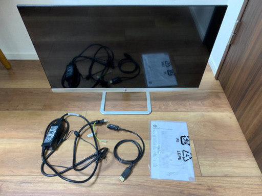 【値下げしました。】HP27インチモニターをお譲りします。