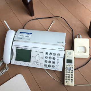 Panasonic 家庭用fax 子機付き