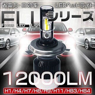 【ネット決済・配送可】HIKARI　LED　H4　2個セット
