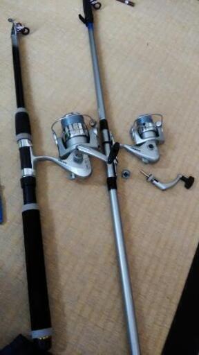 釣り竿、釣り具セットいろいろ