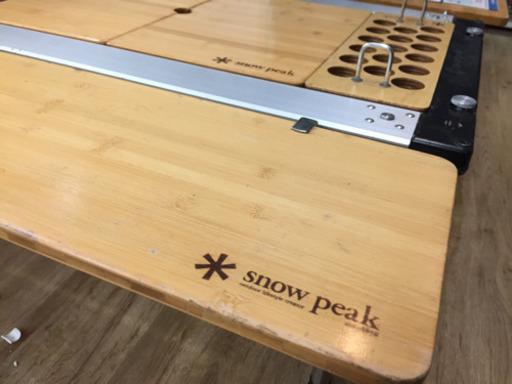 SNOWPEAKのIGTテーブルセットです！ | monsterdog.com.br