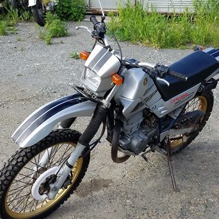 発送可★ヤマハ セロー225W 4JG セル/キック始動OK 動画有 レストアベース★交換下取り上取り可札幌