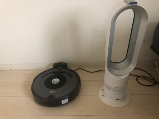 iRobot rumba \u0026Dysonファンヒーター