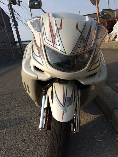 バイク ヤマハ マジェスティc 希少純正カラー リミテッド ロンホイ仕様