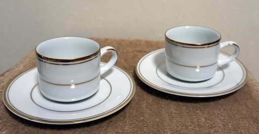 再値下げ　RoPeのコーヒーカップ＆ソーサー2組新品
