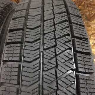 BS BLIZZAK VRX2 155/65R14 14インチ スタッドレス 4本 2017年製 バリ溝 N-BOX ステラ フレア ekカスタム等 (TU57) クレジットカード QR決済可能