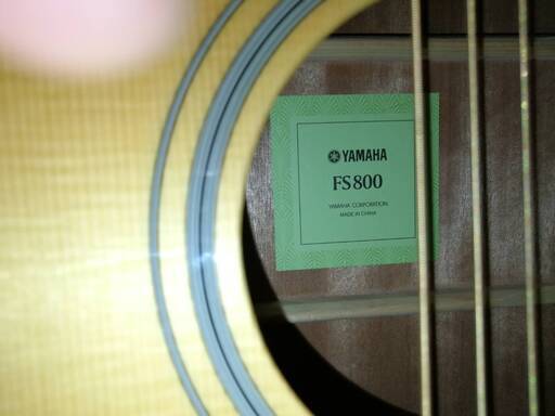 美品】YAMAHA /ヤマハ アコースティックギター/アコギ FS800 ☆純正