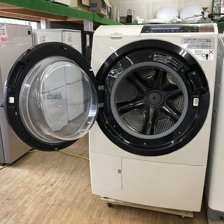 美品【 HITACHI 】日立 洗濯11.0kg/乾燥6.0kg ドラム式洗濯機 ヒート