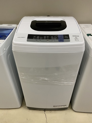 洗濯機 日立 HITACHI NW-50C 2019年製 5.0kg 中古品