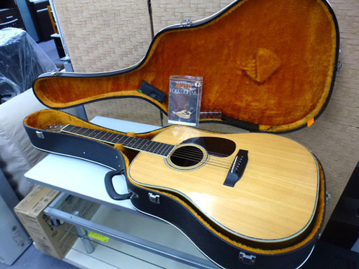 Morris モーリス アコースティックギター W-30 ハードケース カポタスト（OHASHI） 音叉 付き 動作確認済み