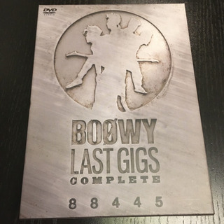 BOOWY LAST GIGS DVD