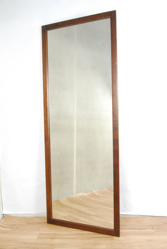 2552 鏡 全身鏡 姿見 木製フレーム 壁掛け 179 x 69ｃｍ 愛知県岡崎市 直接引取可　エビス