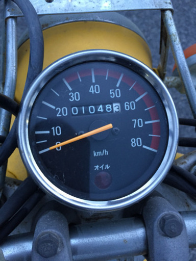 チャッピー50 ATレストア 1048km距離薄
