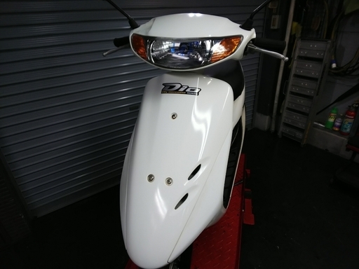 東京都板橋区高島平から　AF34　ライブディオ（白）3型の前期モデル　 整備済みでそのまま乗れます２スト２サイクル　原付き　原チャリ　50cc　スクーター 　安い　お買い得