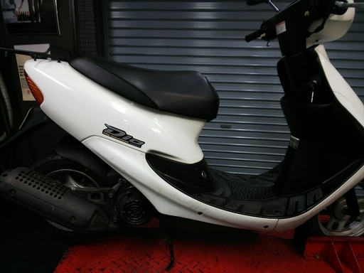 東京都板橋区高島平から　AF34　ライブディオ（白）3型の前期モデル　 整備済みでそのまま乗れます２スト２サイクル　原付き　原チャリ　50cc　スクーター 　安い　お買い得