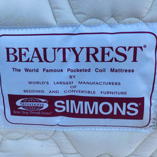 ‼️😍特大セール😍‼️669番 Simmons✨キングサイズマットレス‼️