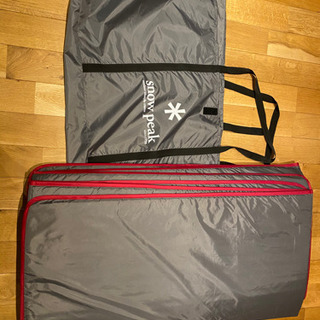 【受付終了】スノーピーク　アメニティドーム　M+フロアシートマット　セット