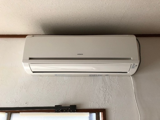 HITACHI 日立 ルームエアコン RAS-A22D 2015年製 主に6畳用 白くまくん リモコン欠 大阪市内 引取歓迎☆【376】 HITACHI 日立 ルームエアコン 6～8畳用 RAS-A22D 2013年製