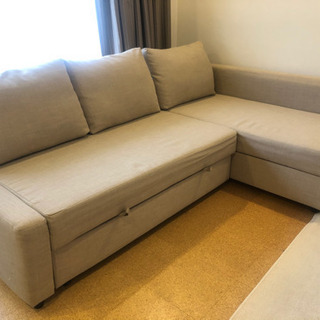 IKEA 収納付きソファーベッド、FRIHETEN フリーヘーテン 【公式通販】