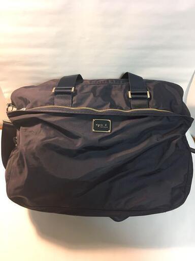 【中古超美品】 アニエス・ベー 2way ショルダー ボストンバッグ