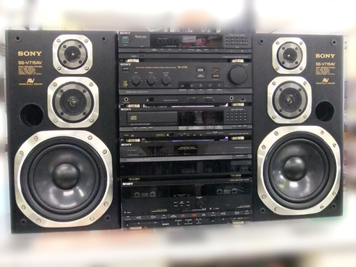 自社配送は札幌市内限定】SONY/ソニー システムコンポ LBT-V715 DD
