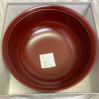 日本製越前漆器の大皿