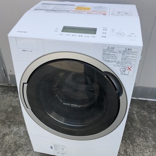 管理KRS206】TOSHIBA 2017年 TW-117V5L 11.0kg / 7.0kg ドラム式洗濯乾燥機