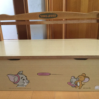 お取引中 レトロおもちゃ箱ベンチトム ジェリー たか 西条の家具の中古あげます 譲ります ジモティーで不用品の処分