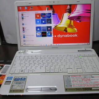 【美品爆速】東芝dynabook T451/59DW ／新品ＳＳ...