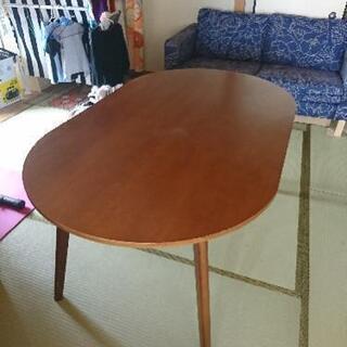 ダイニングテーブル 円形 楕円形 ４人～ 150cm