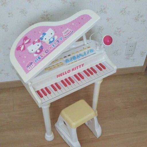 ハローキティ うたえるグランドピアノ おもちゃ ピアノ 堺っ子 泉ヶ丘のその他の中古あげます 譲ります ジモティーで不用品の処分