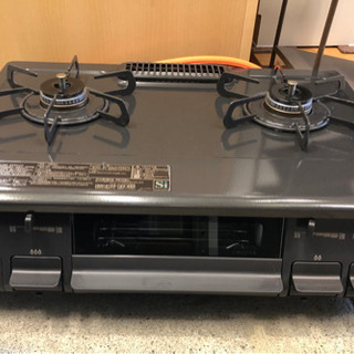 パロマ 2018 LPガスコンロ 水なしグリル 安心モードボタン