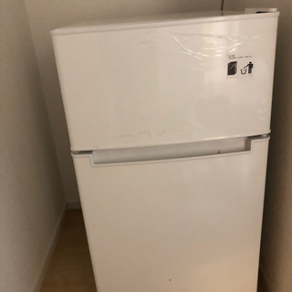 ハイアール91リットル2ドア冷蔵庫(直冷式)ホワイト　2019年製