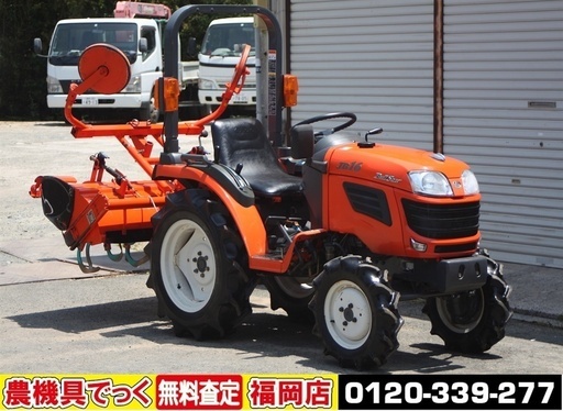 【SOLD OUT】クボタ トラクター JB16 16.5馬力 パワステ 倍速 自動水平 尾輪