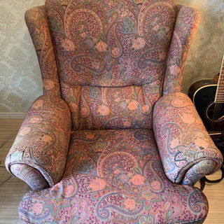 ソファ 1人掛け レトロ アンティーク 