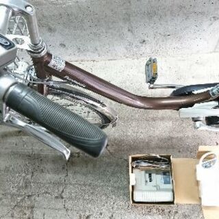 電動アシスト自転車中古 Panasonic 内装3段変速 手元ライトONOFF可
