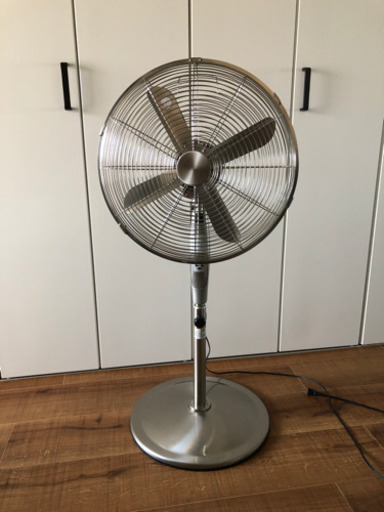ドウシシャ おしゃれな メタル扇風機 扇風機 アンティーク レトロ