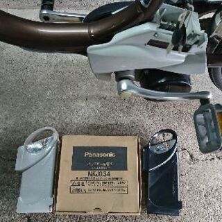 電動アシスト自転車中古 Panasonic 内装3段変速 手元ライトONOFF可