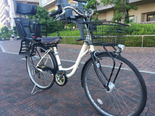 26インチ自転車(子供乗せ付き)