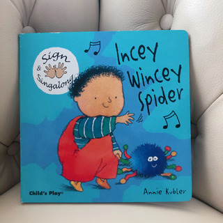 【英語の絵本】Incey Wincey Spider