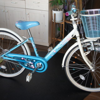 子供自転車 22インチ ブリジストン エコパル キッズ ブルー