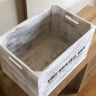追加 ニトリNボックス用木箱