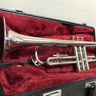 YAMAHA YTR-136 Trumpet Silver Musical Instrument With Hard