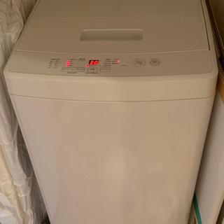 2019年製　無印良品　洗濯機5kg 