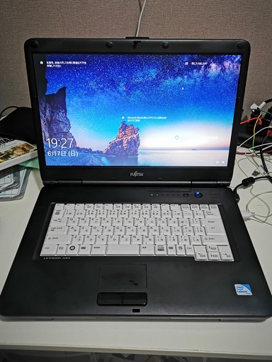 [終了」格安　ノ－トパソコン FUJITSU　LIFEBOOK A A540/B