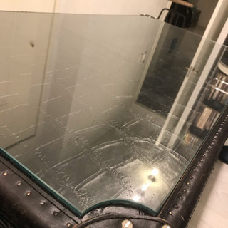 【中古HALO2点セット】コーヒーテーブル×オットマン