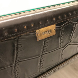 【中古HALO2点セット】コーヒーテーブル×オットマン