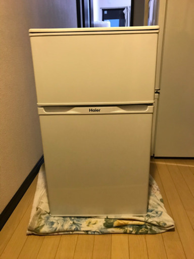 ハイアール　2ドア冷蔵庫　JR-N91F 2013年製　配送設置無料