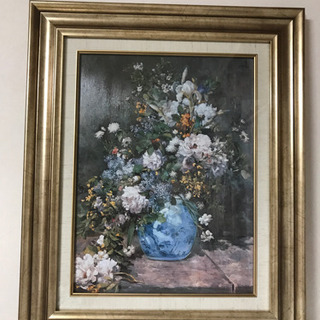 絵画　ルノワール　春の花束(新品)